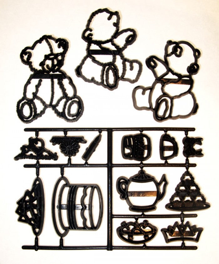 PATCHWORK TEDDY BEARS PICNIC CUTTER