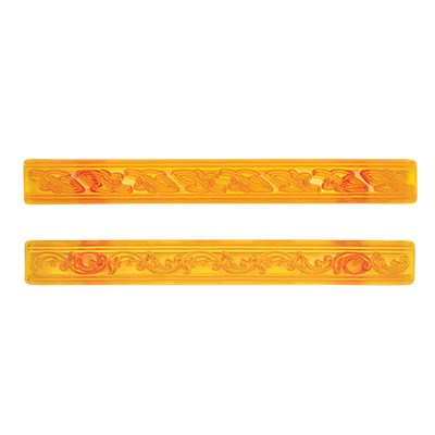 JME RIBBON CUTTERS SET OF 2 - SCROLL AND LEAF