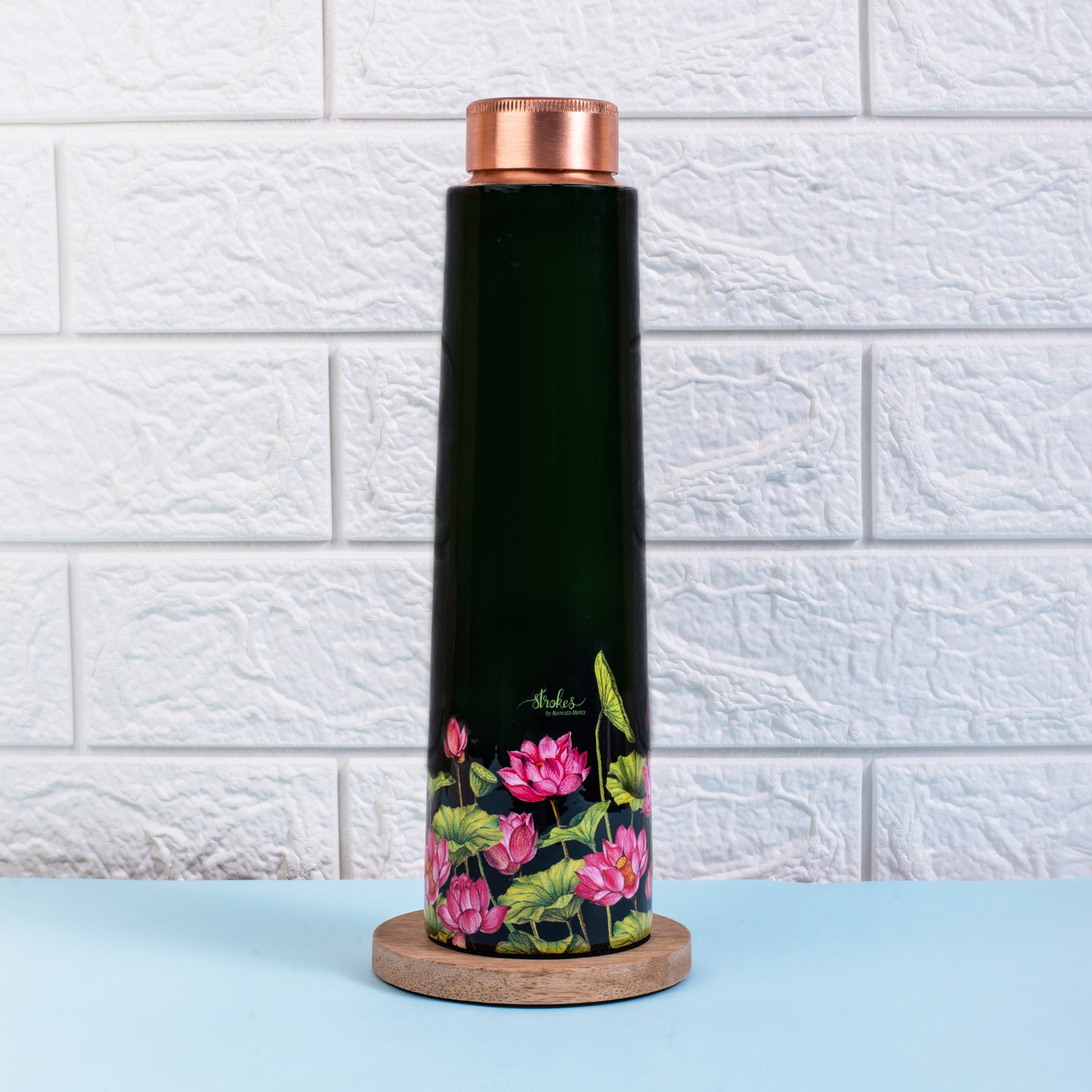 Lotus Field Copper Bottle
