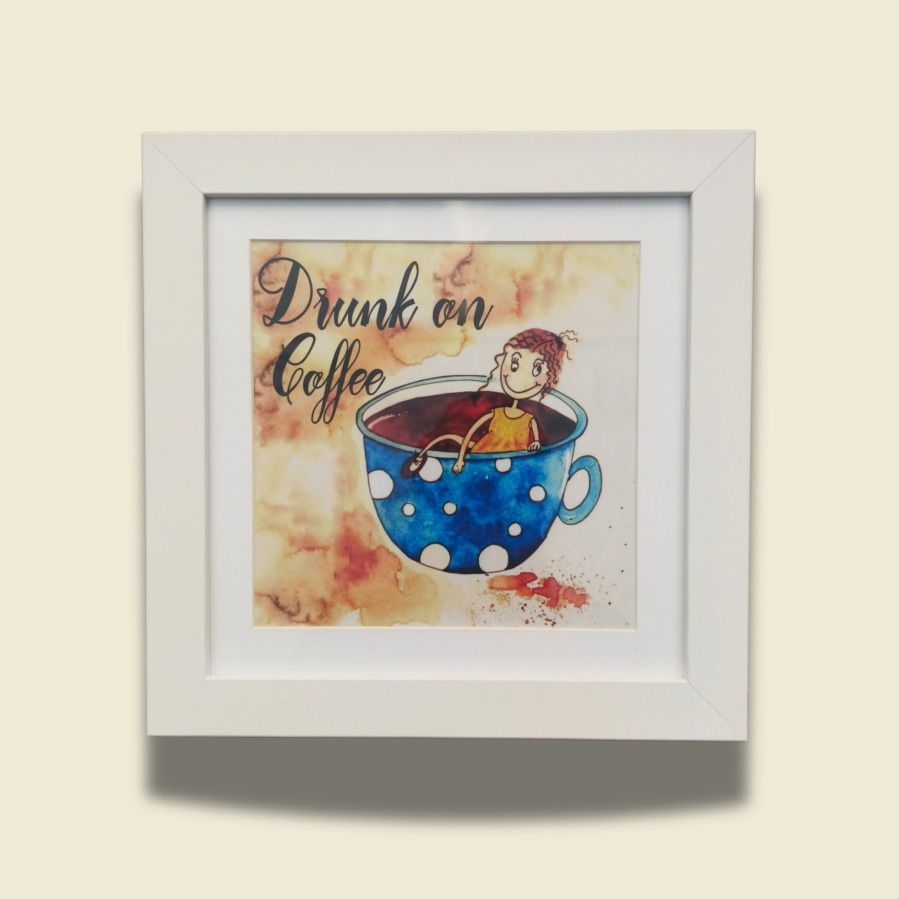 DRUNK COFFEE FRAME