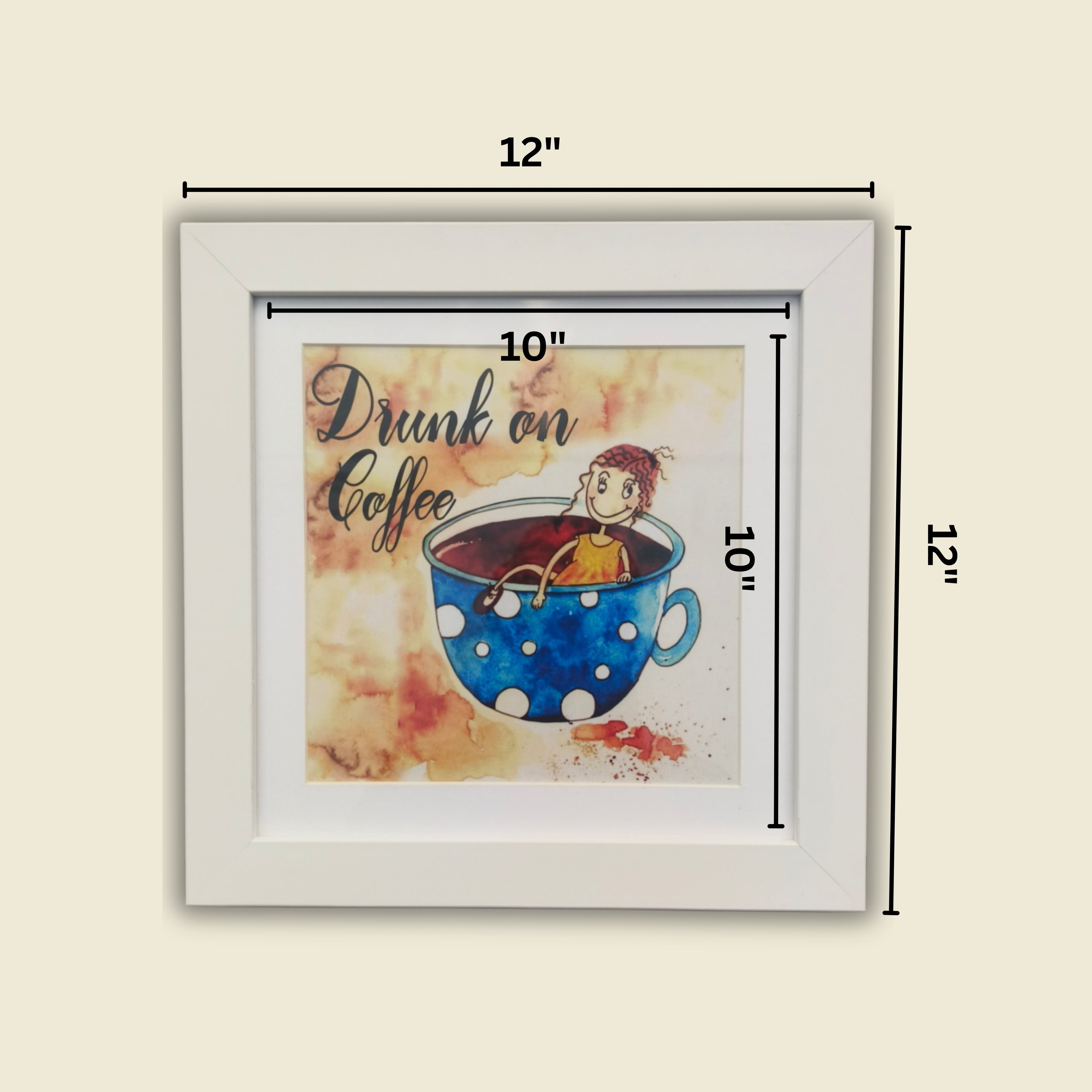DRUNK COFFEE FRAME