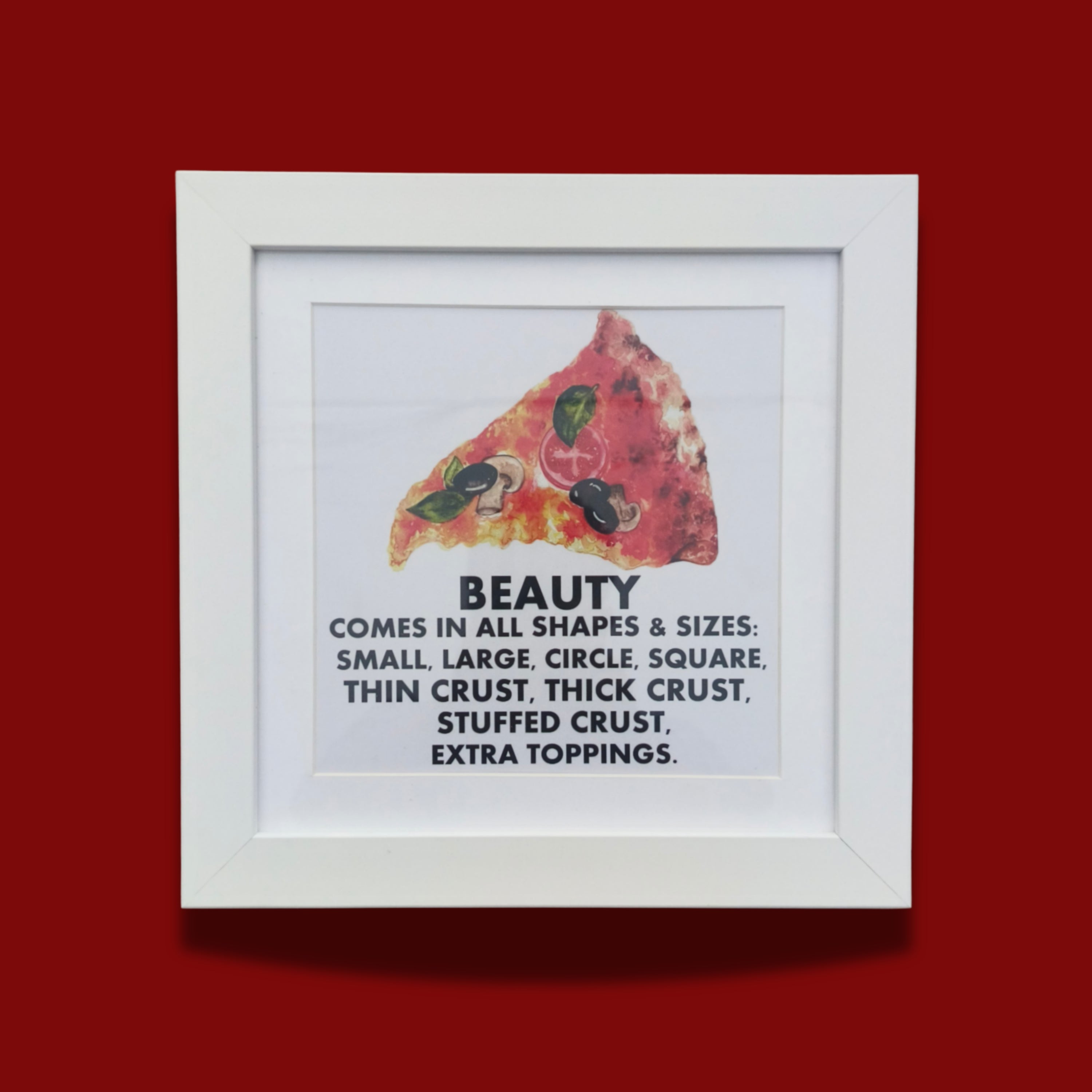 PIZZA BEAUTY FRAME