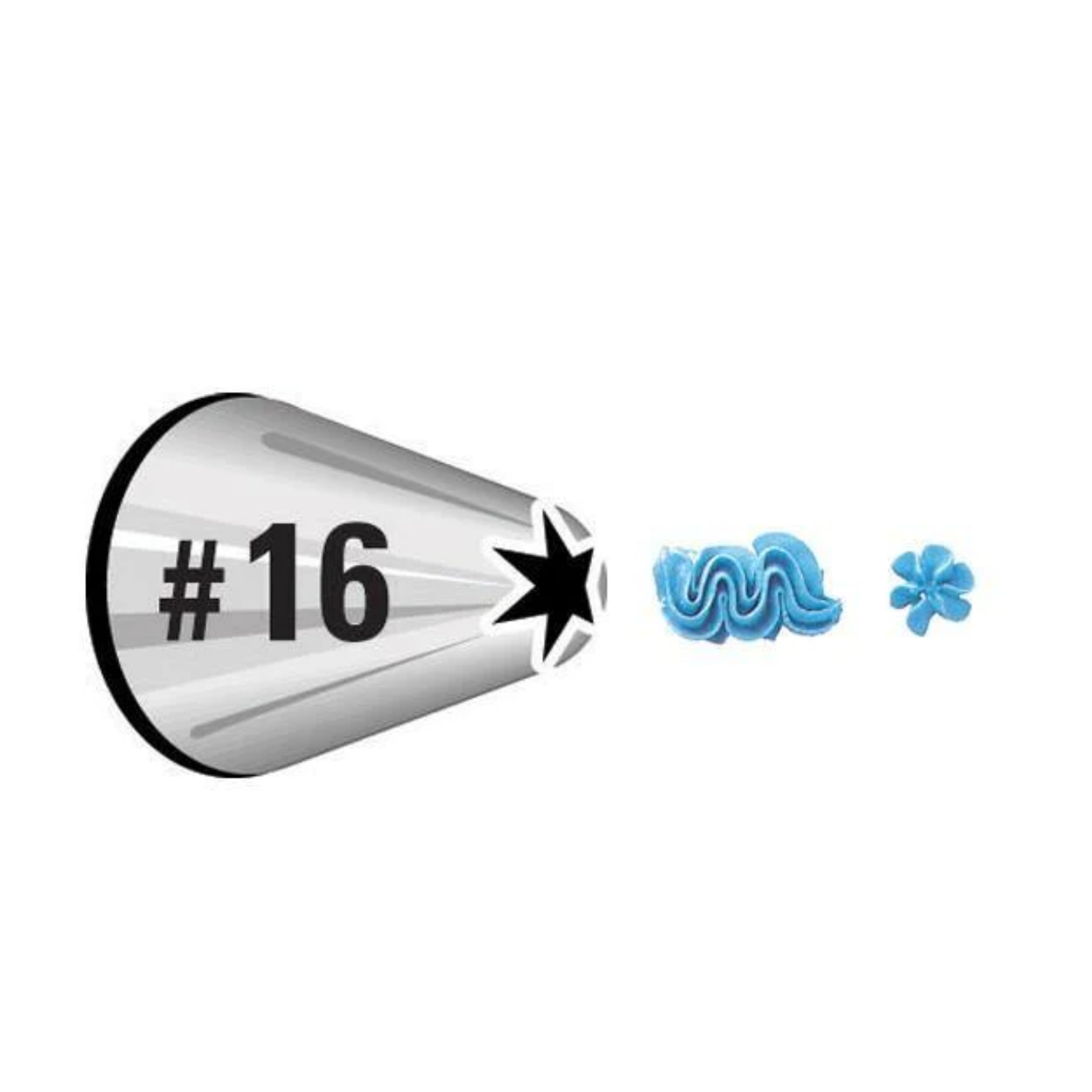 WILTON TIP 16  OPEN STAR