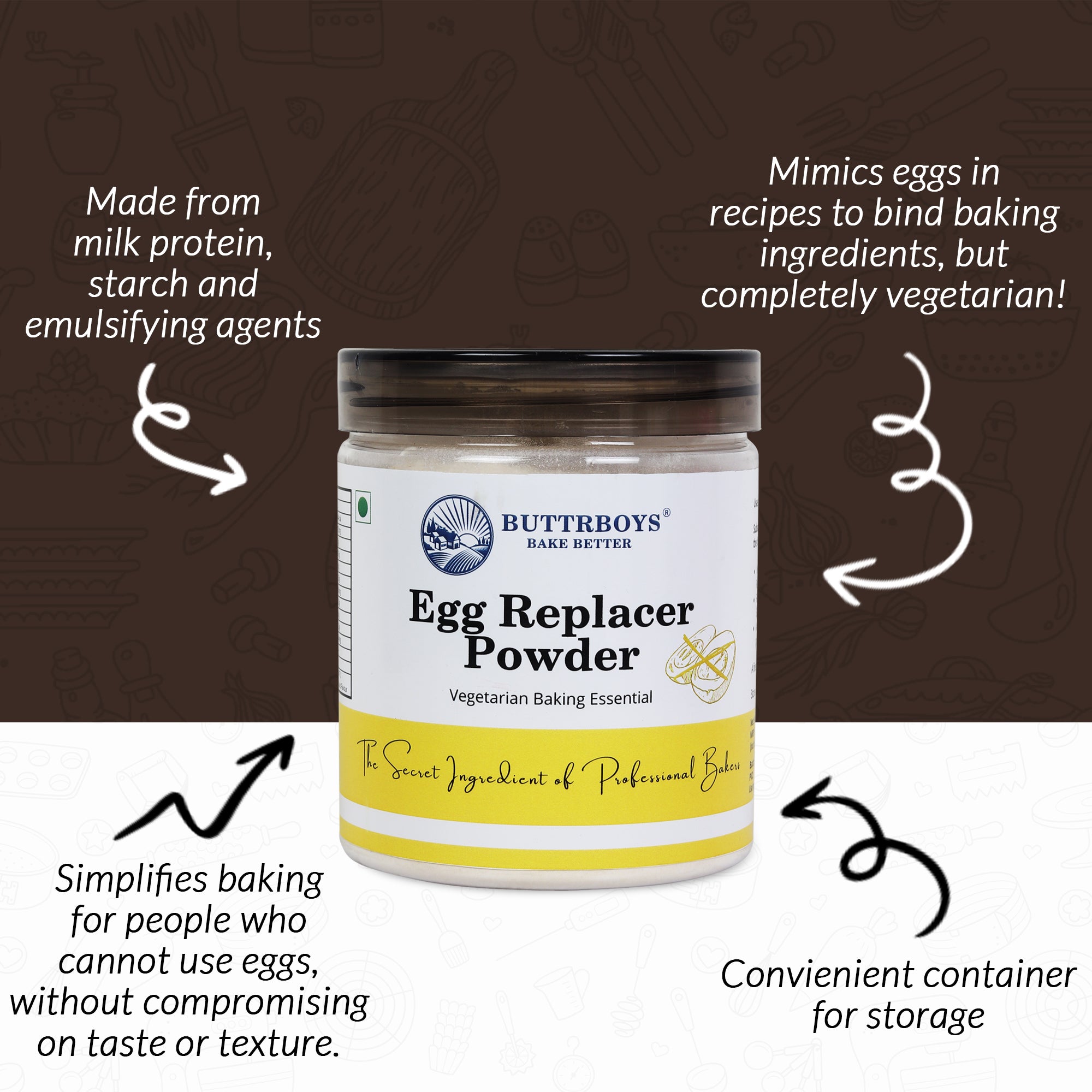 EGG REPLACER POWDER