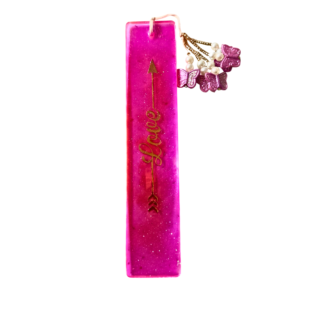 Love Resin BookMark