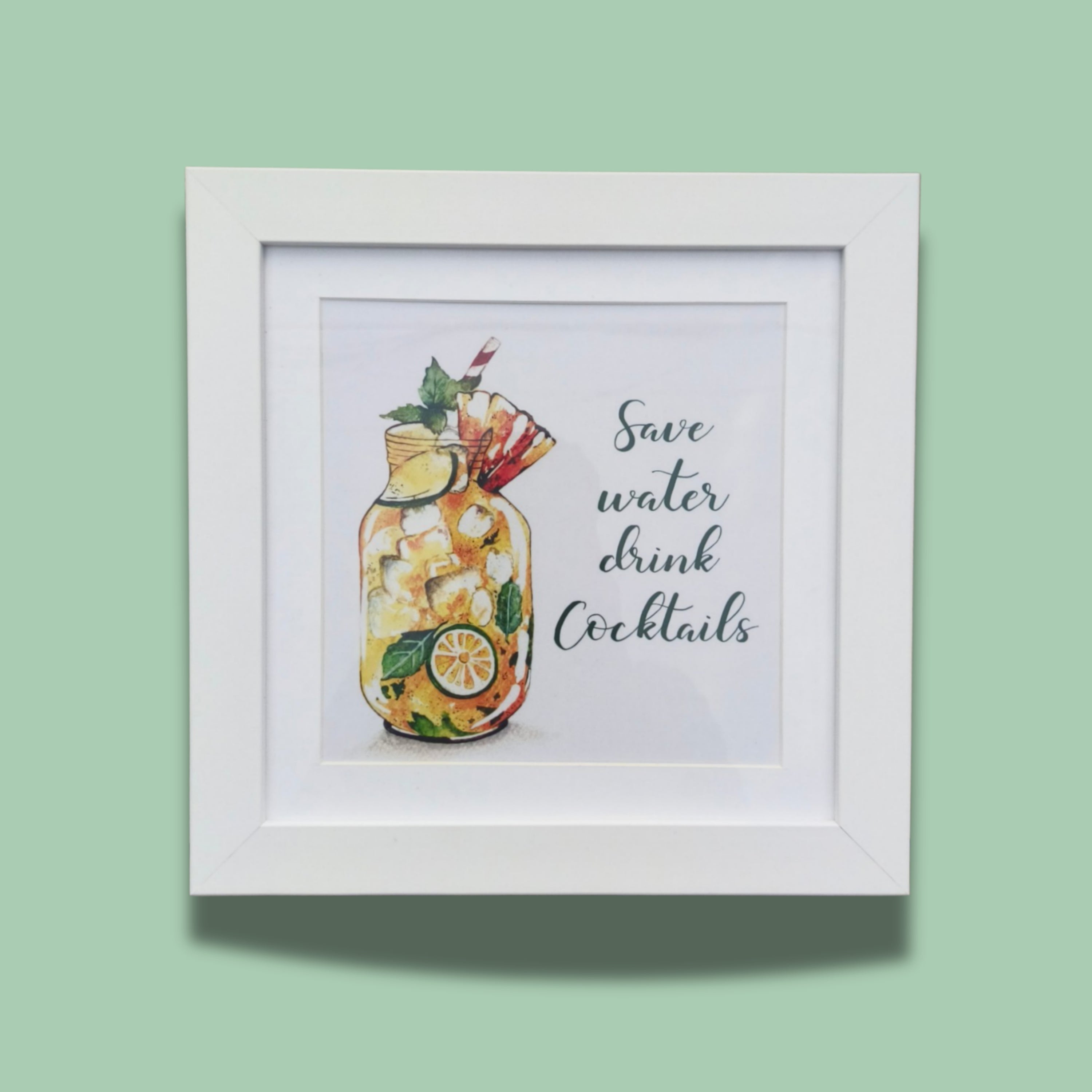MOJITO SAVE WATER FRAME