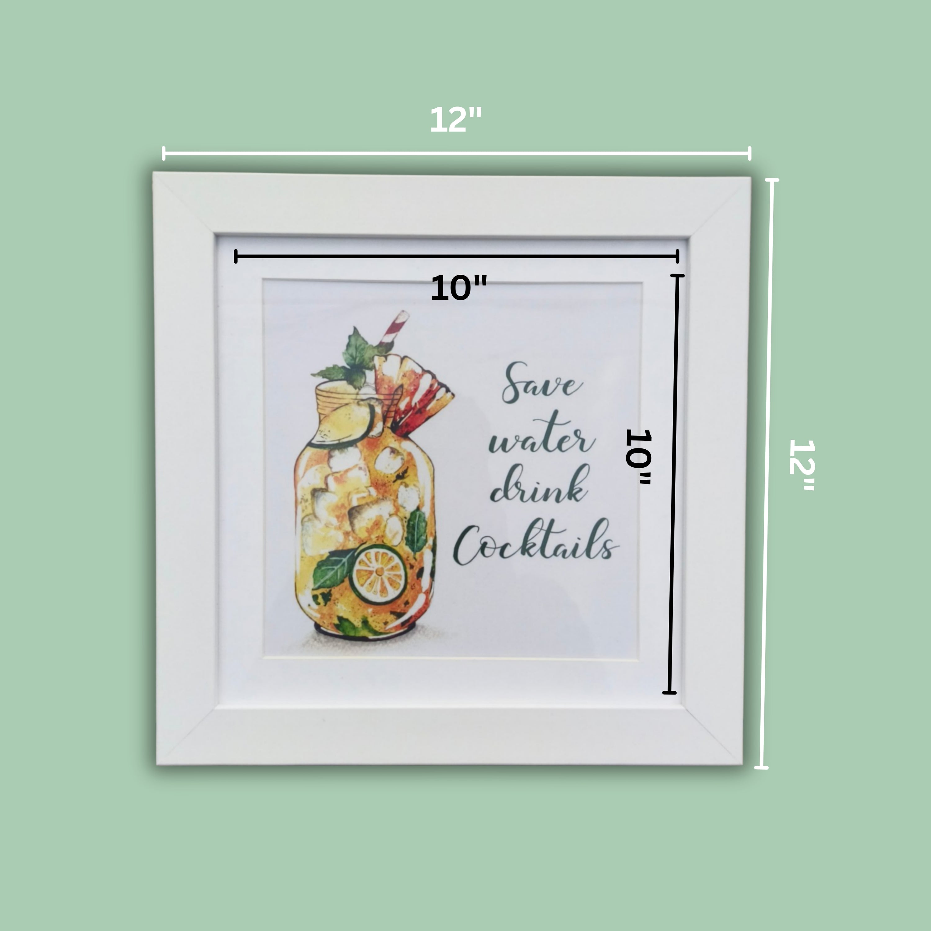 MOJITO SAVE WATER FRAME