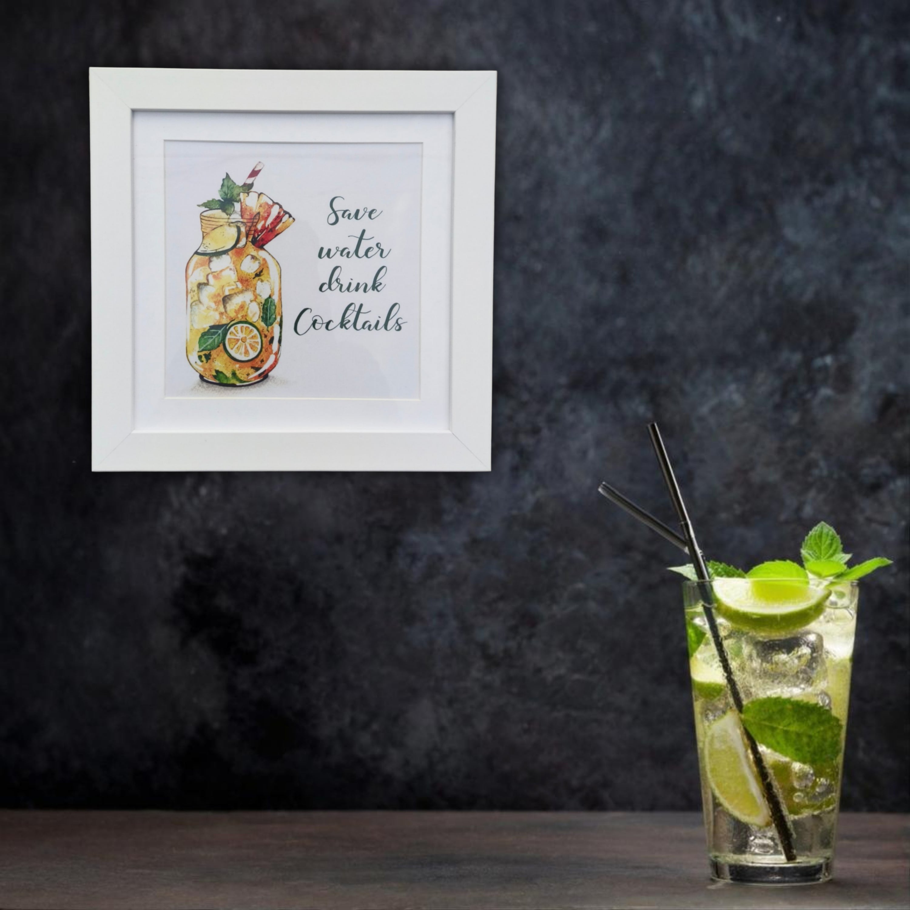 MOJITO SAVE WATER FRAME