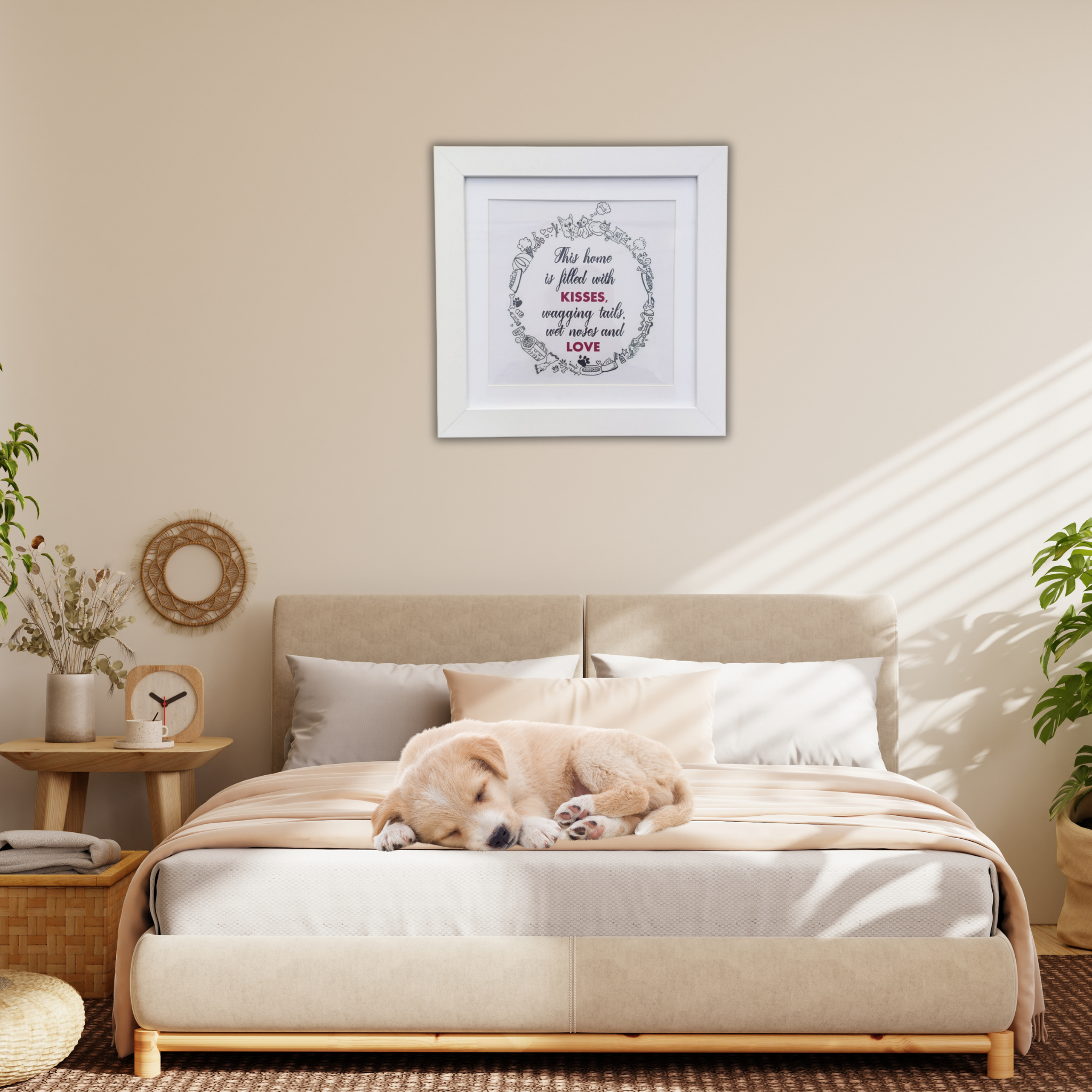 HIBISCUS LOVE LIFE FRAME