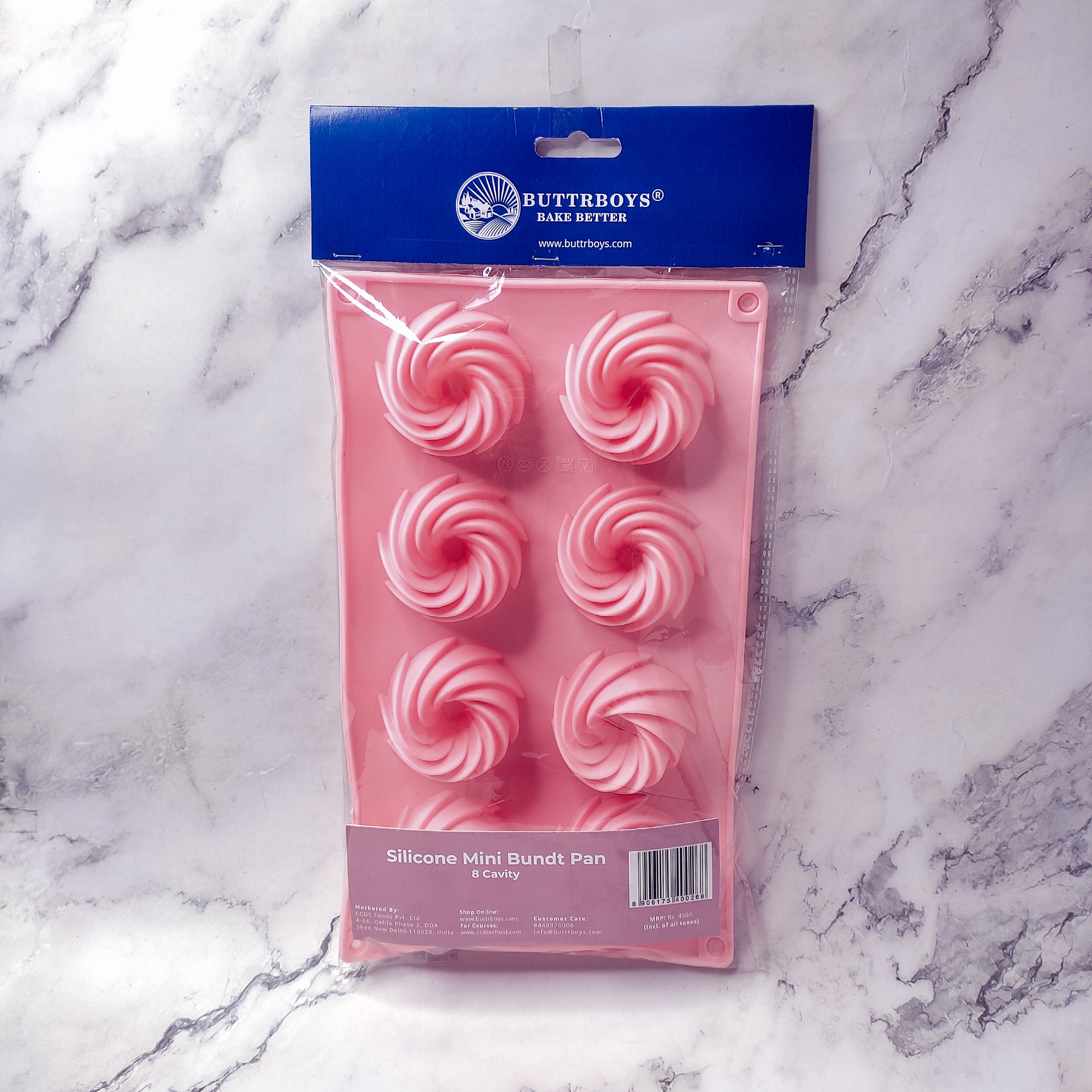 BUTTRBOYS SILICONE MINI BUNDT/8