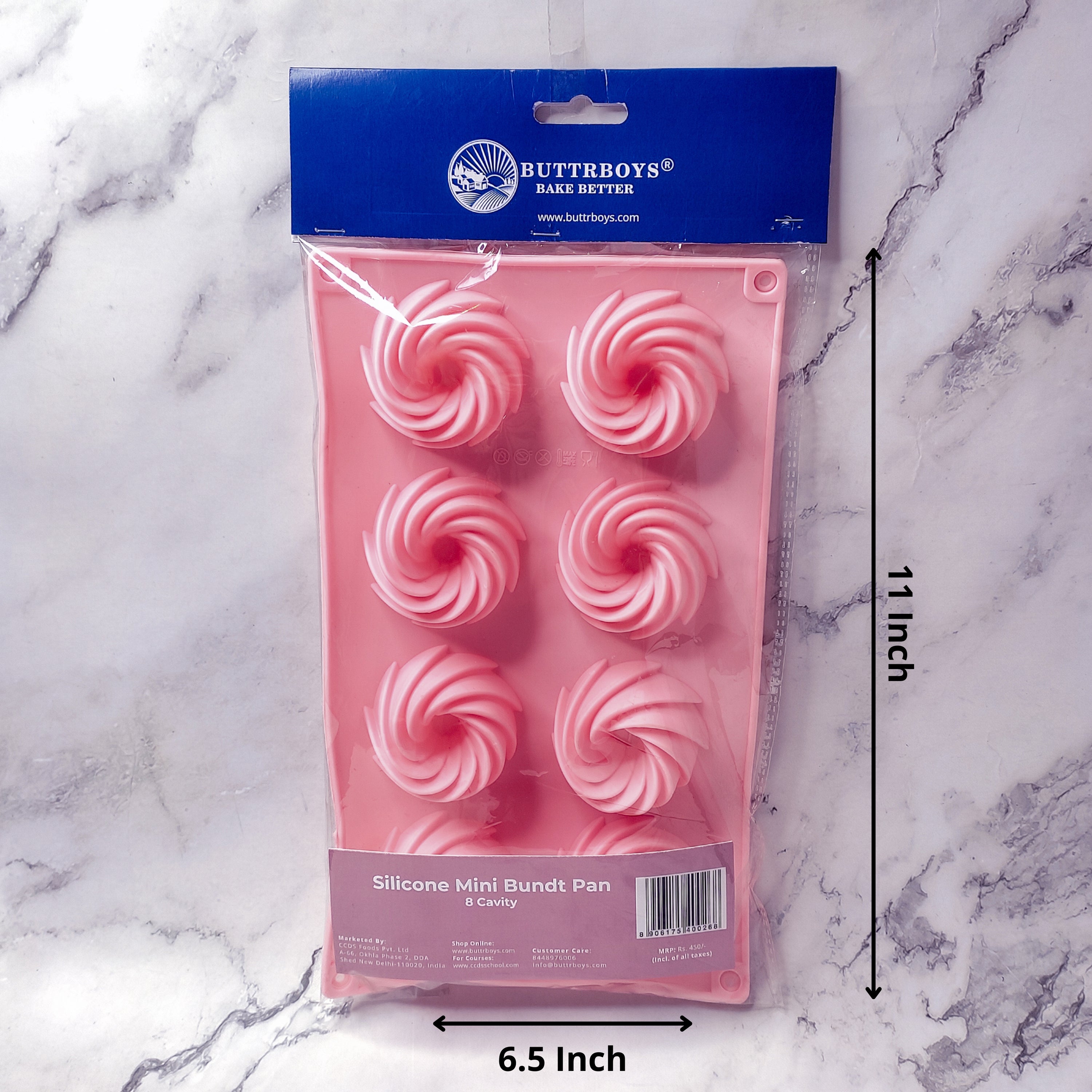 BUTTRBOYS SILICONE MINI BUNDT/8