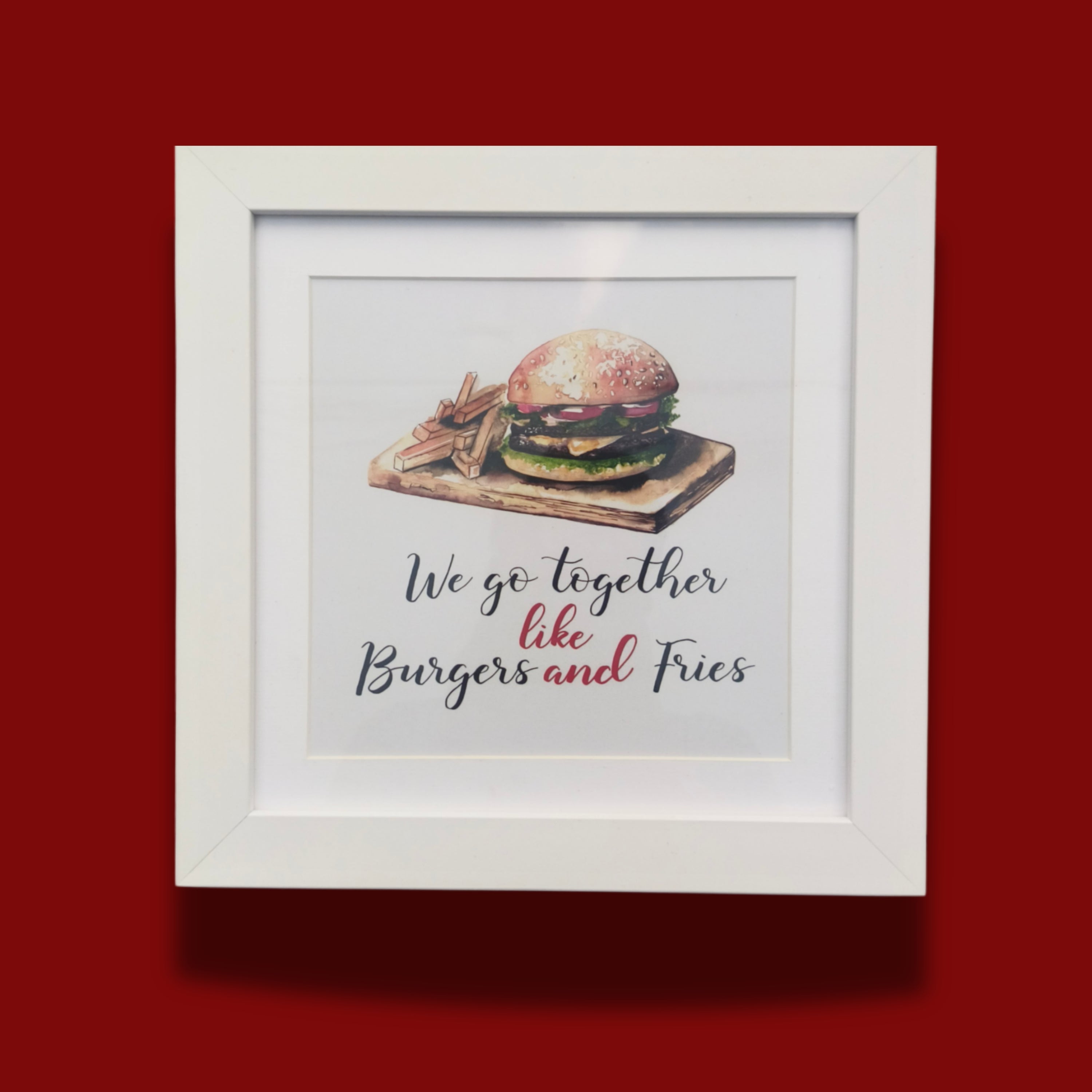 WE BURGER FRAME