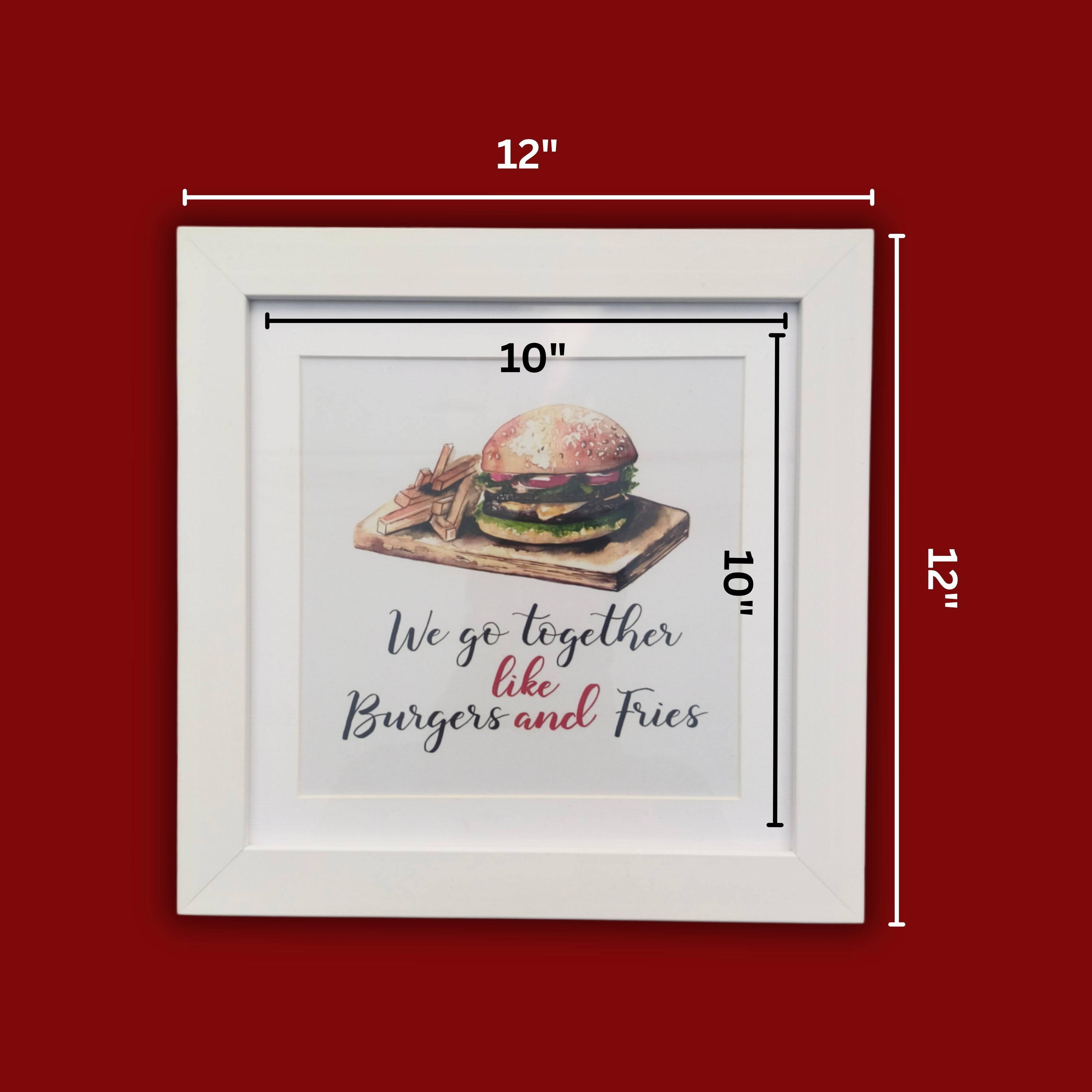 WE BURGER FRAME