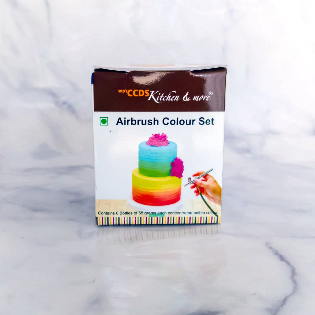 AIRBRUSH COLOUR SET OF 6