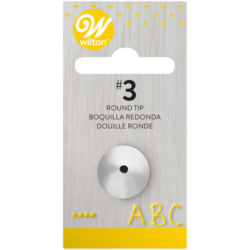 Wilton Round Decorating Tip 3