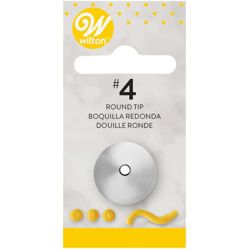 Wilton Round Decorating Tip 4