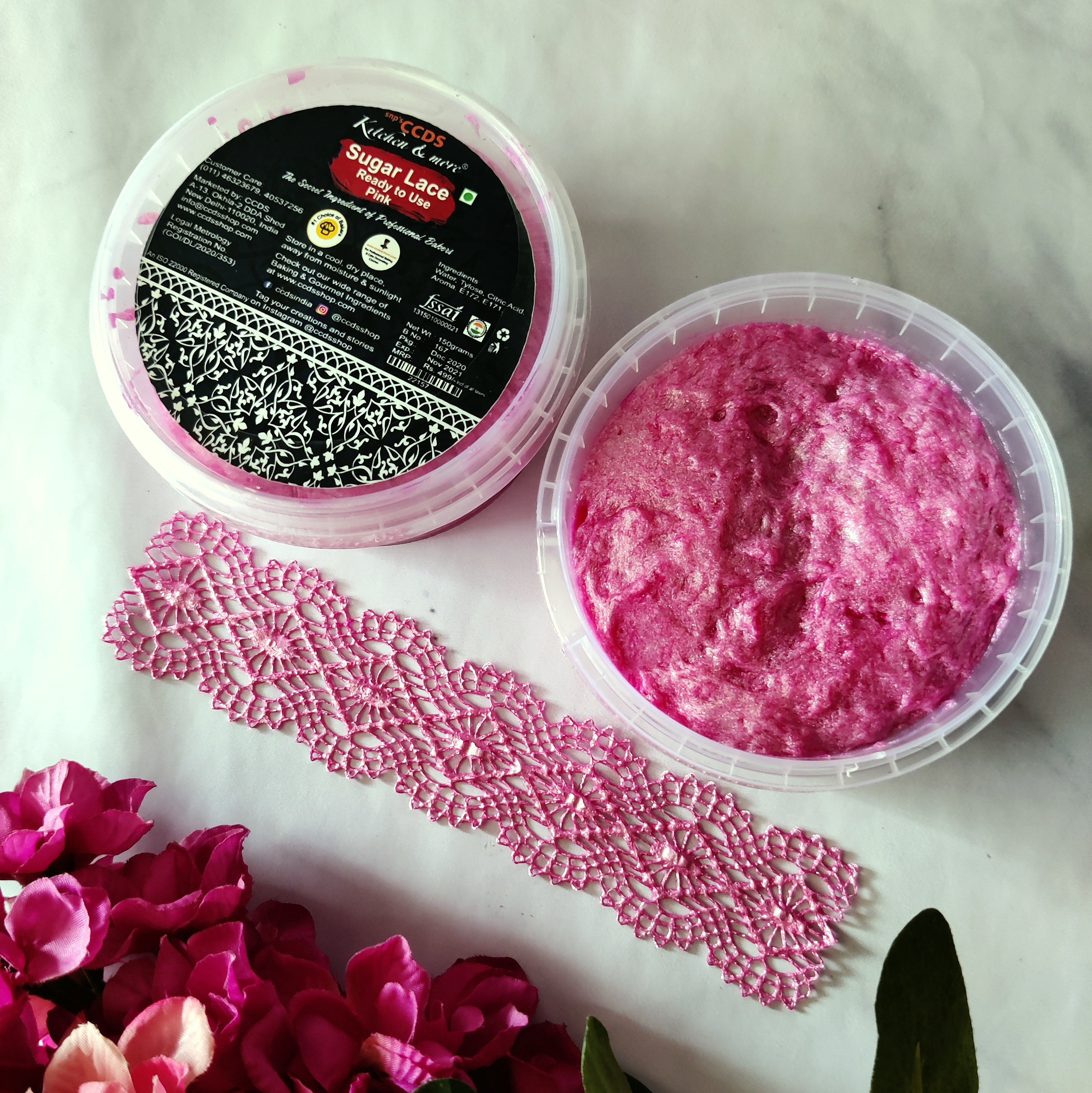 READY TO USE SUGAR LACE PINK