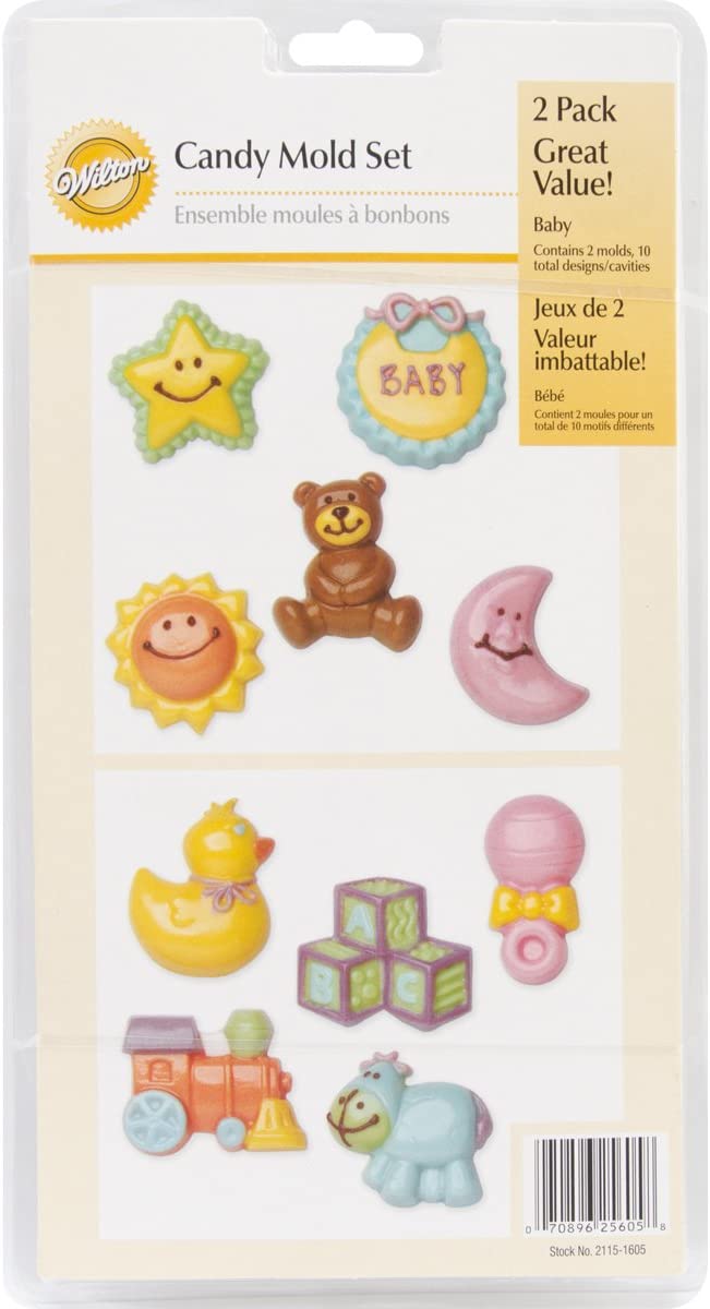 CANDY MOLD BABY  2 PACK