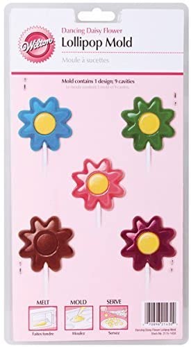 CANDY MOLD DANCING DAISIES