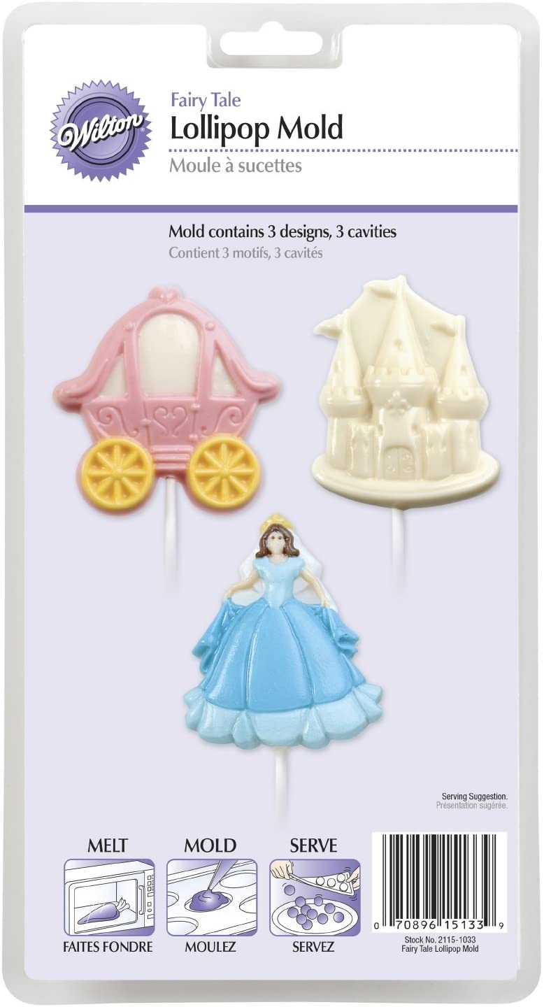 CANDY MOLD FAIRY TALE LOLLIPOP