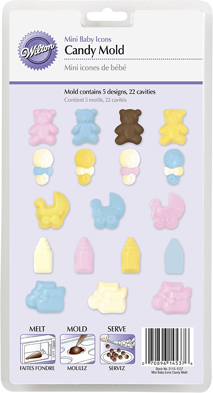 CANDY MOLD MINI BABY ICONS