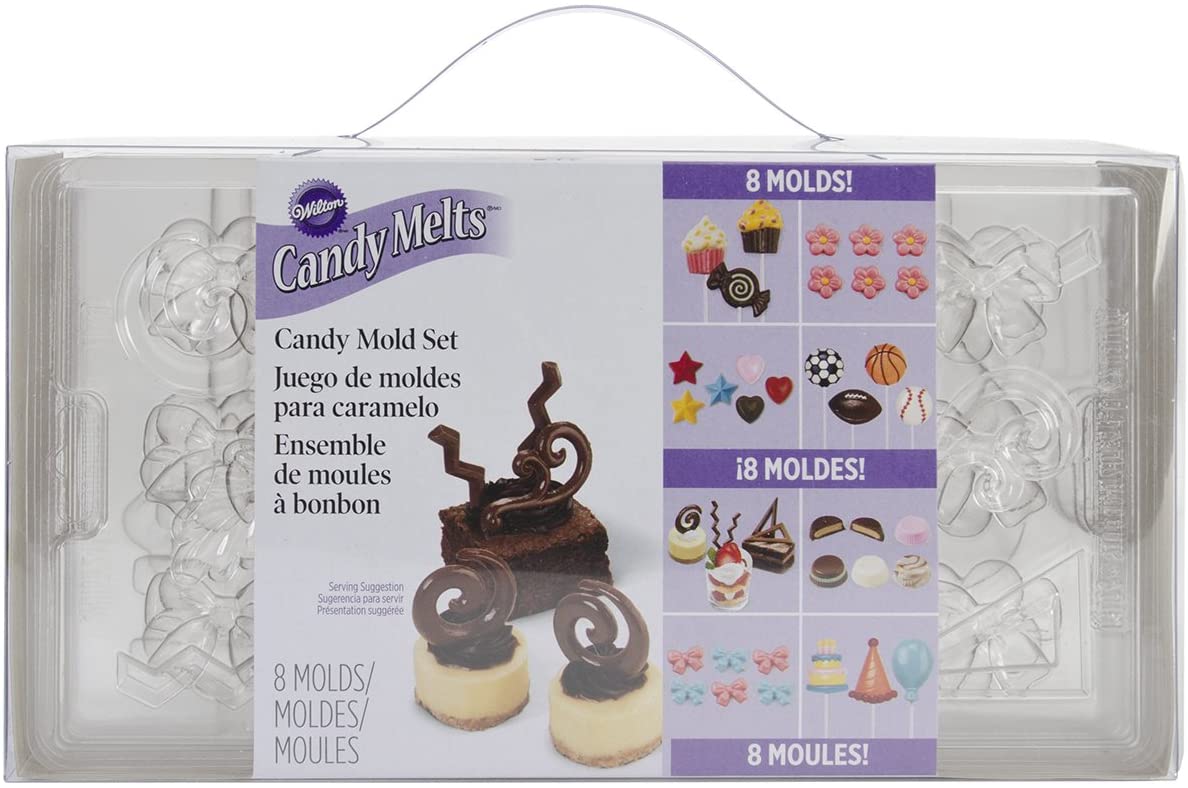 CANDY MOLD SET 8PC