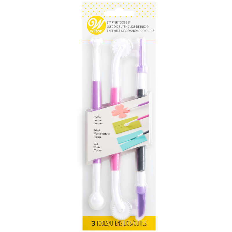 Fondant Tool Set, 3-Piece