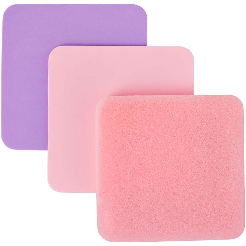 Fondant and Gum Paste Shaping Foam, 3-Piece