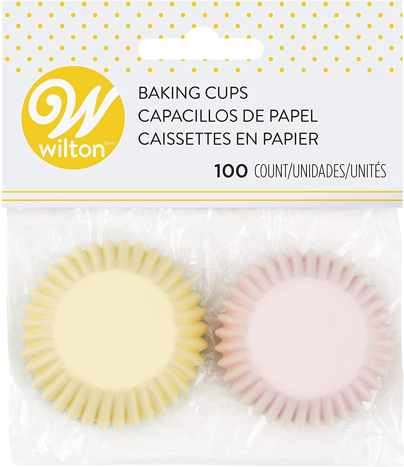 WILTON  100-PACK PASTEL CUPS MINI