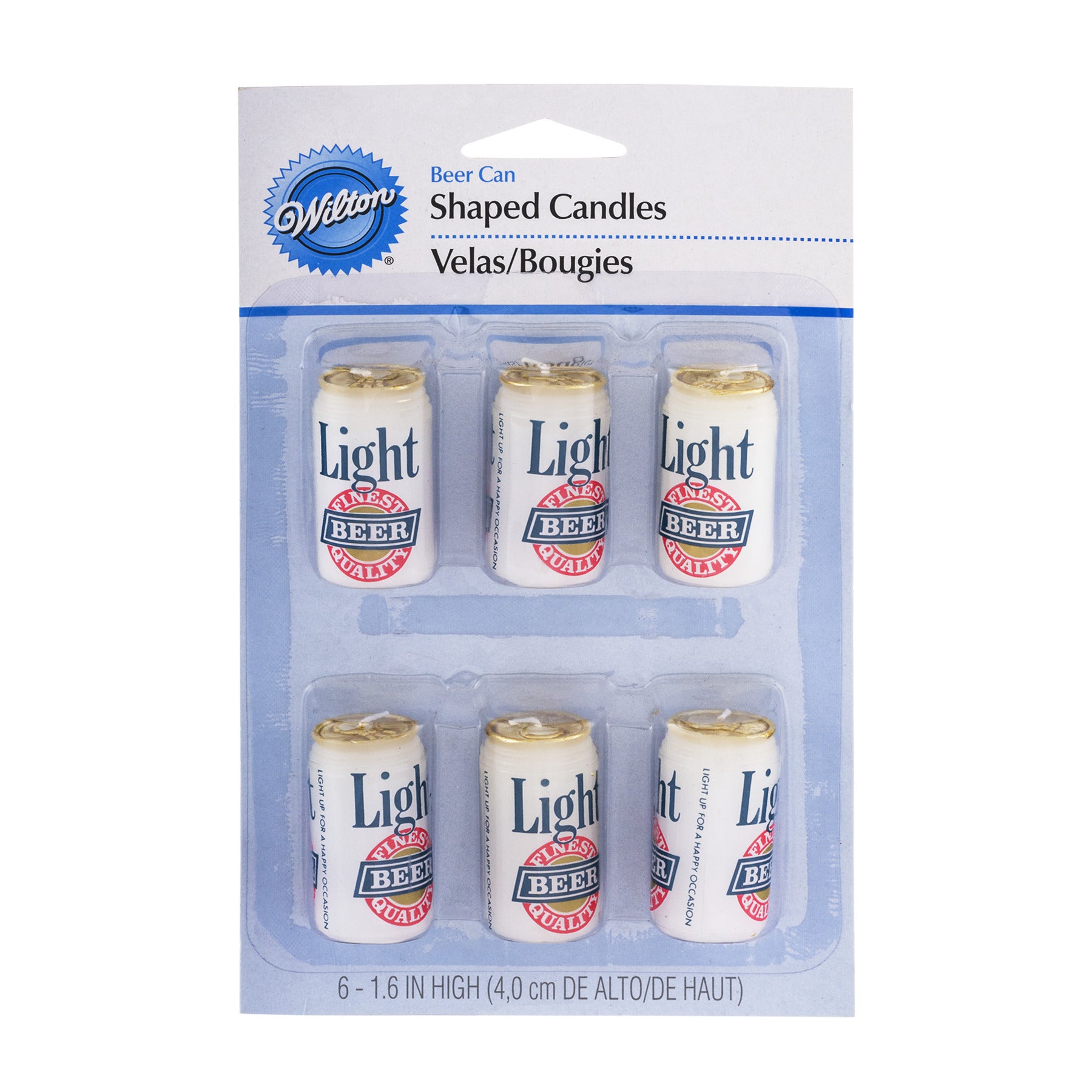 BEER CAN CANDLES SET