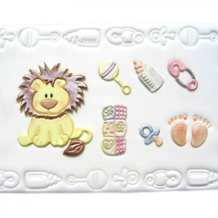 PATCHWORK BABY LION & NURSERY CUTTER