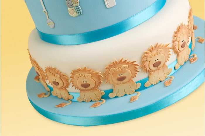 PATCHWORK BABY LION & NURSERY CUTTER