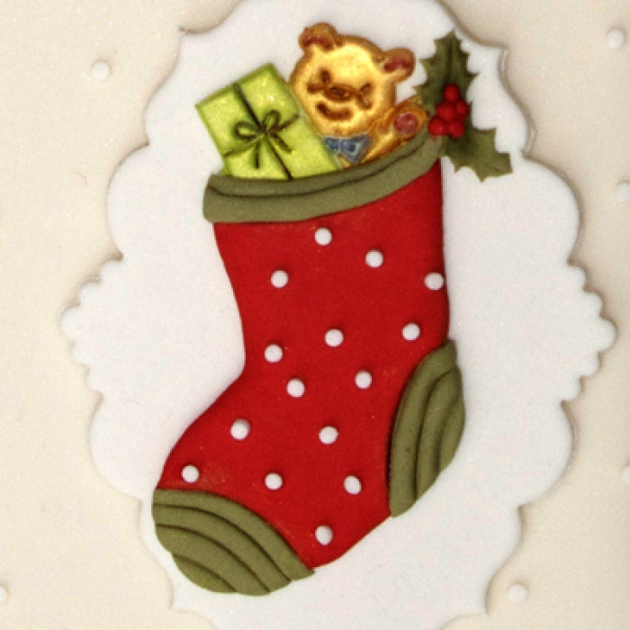 PATCHWORK CHRISTMAS STOCKING CUTTER