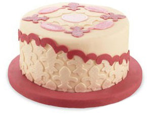 ROMANCE FONDANT CUT OUT PATTERN SET