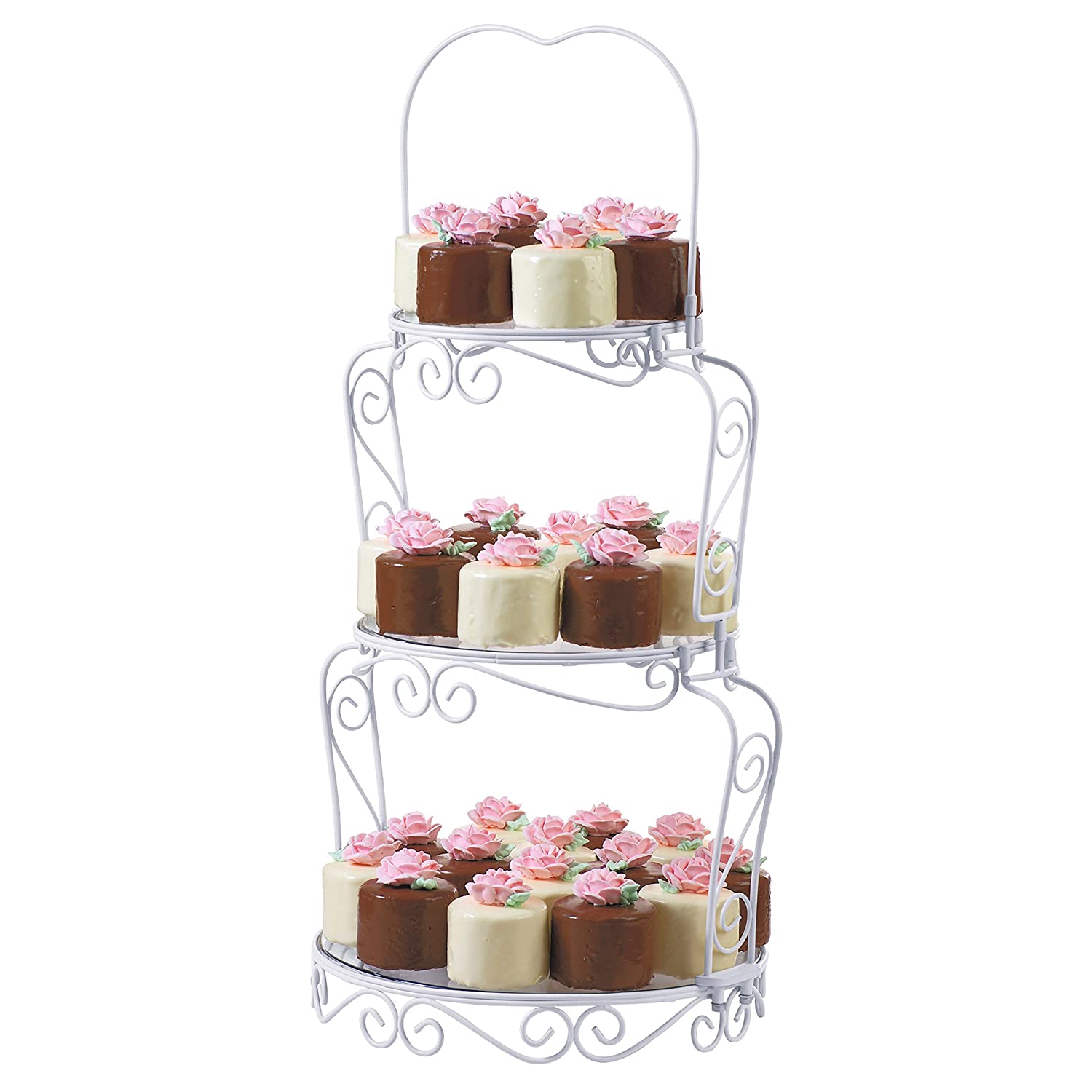 GRACEFUL TIERS CAKE DISPLAY STAND