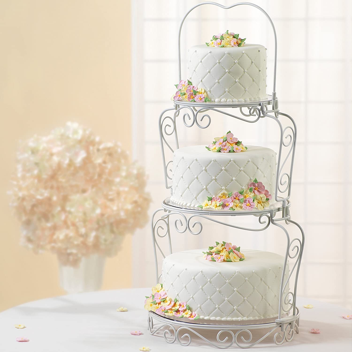 GRACEFUL TIERS CAKE DISPLAY STAND