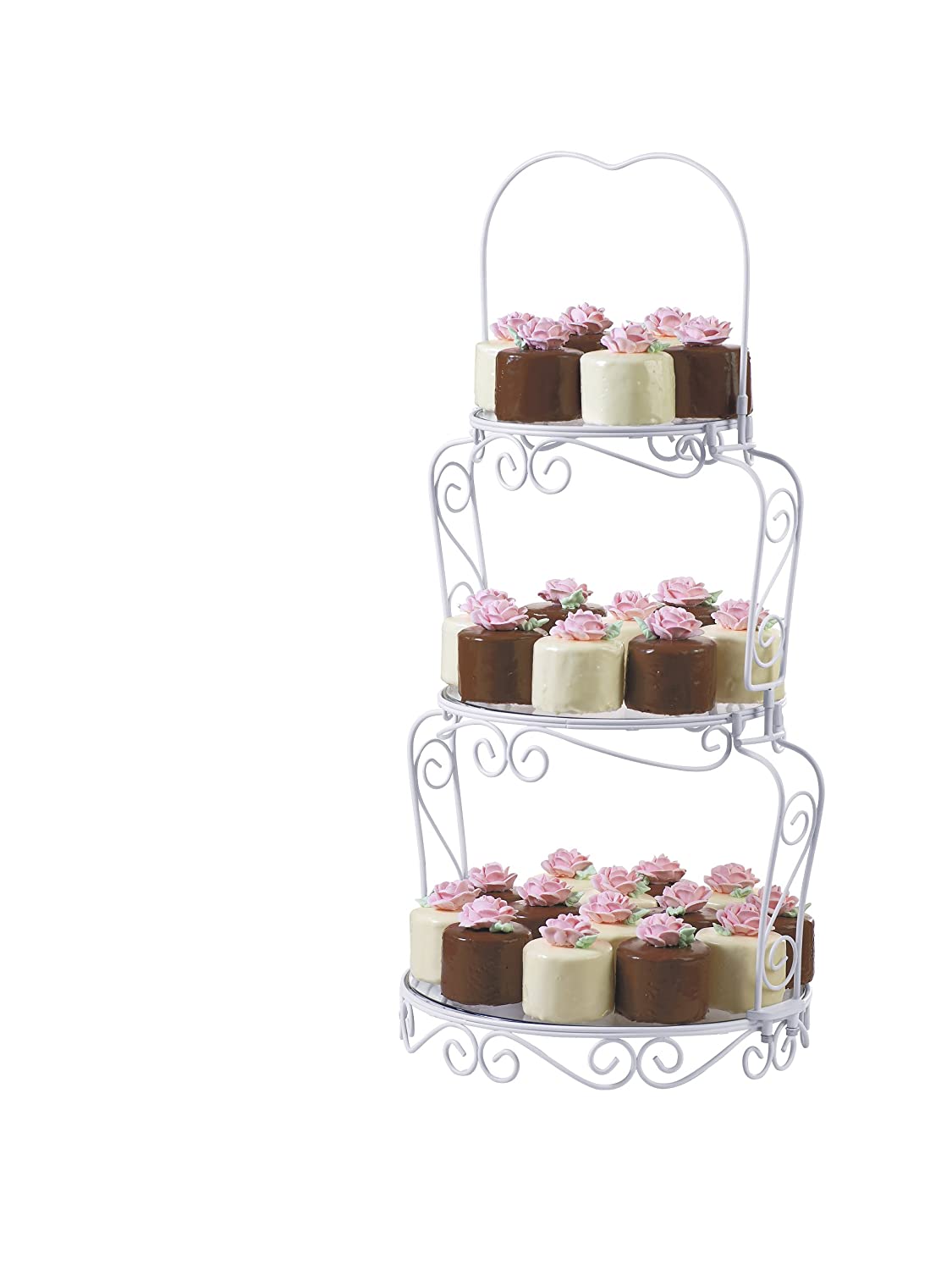 GRACEFUL TIERS CAKE DISPLAY STAND