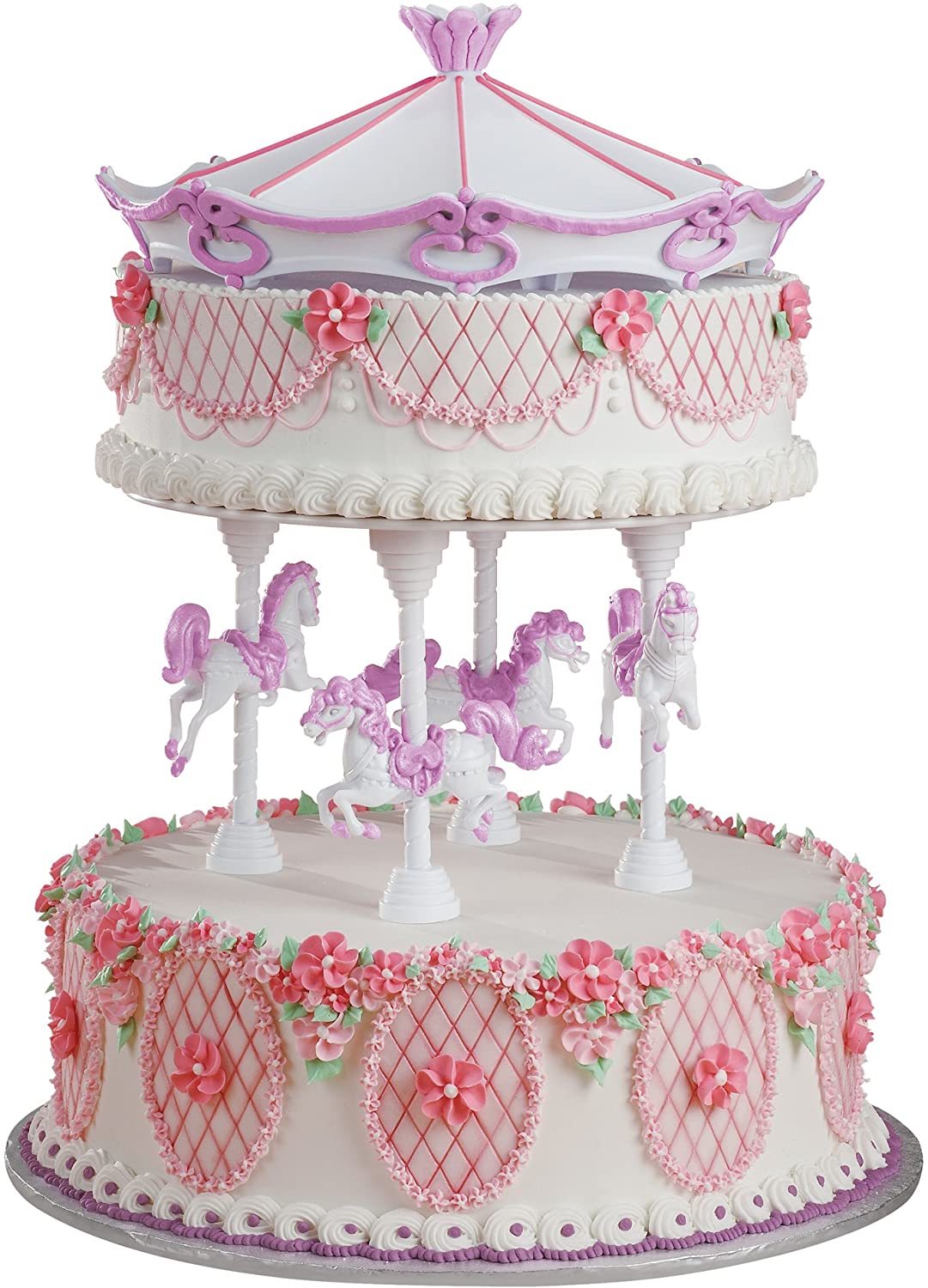 CAROUSEL CAKE DISPLAY SET