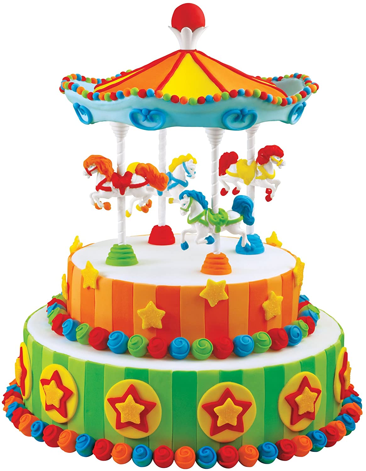 CAROUSEL CAKE DISPLAY SET