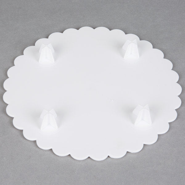 SEPERATOR PLATE SCALLOPED 8 INCH