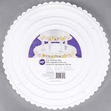 SEPERATOR PLATE SCALLOPED 16 INCH