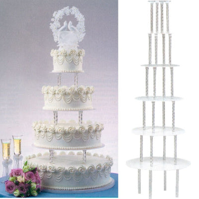 SEPERATOR PLATE CRYSTAL CLEAR CAKE SET