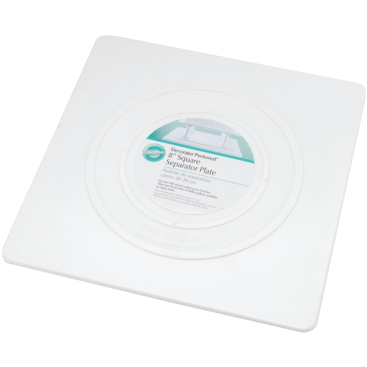 SEPERATOR PLATE 8 INCH SQUARE