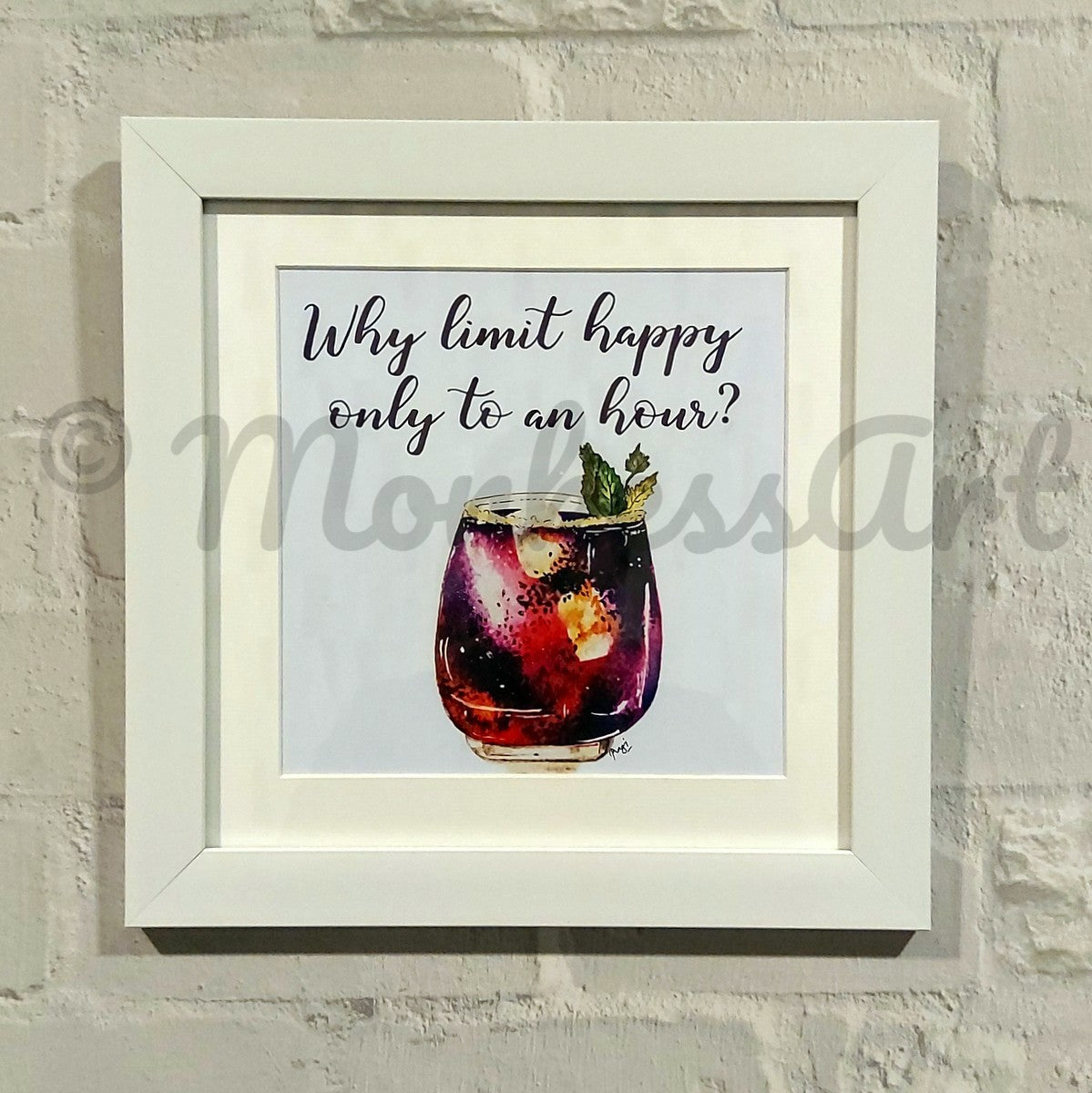 BLACKBERRY SMASH HAPPY FRAME