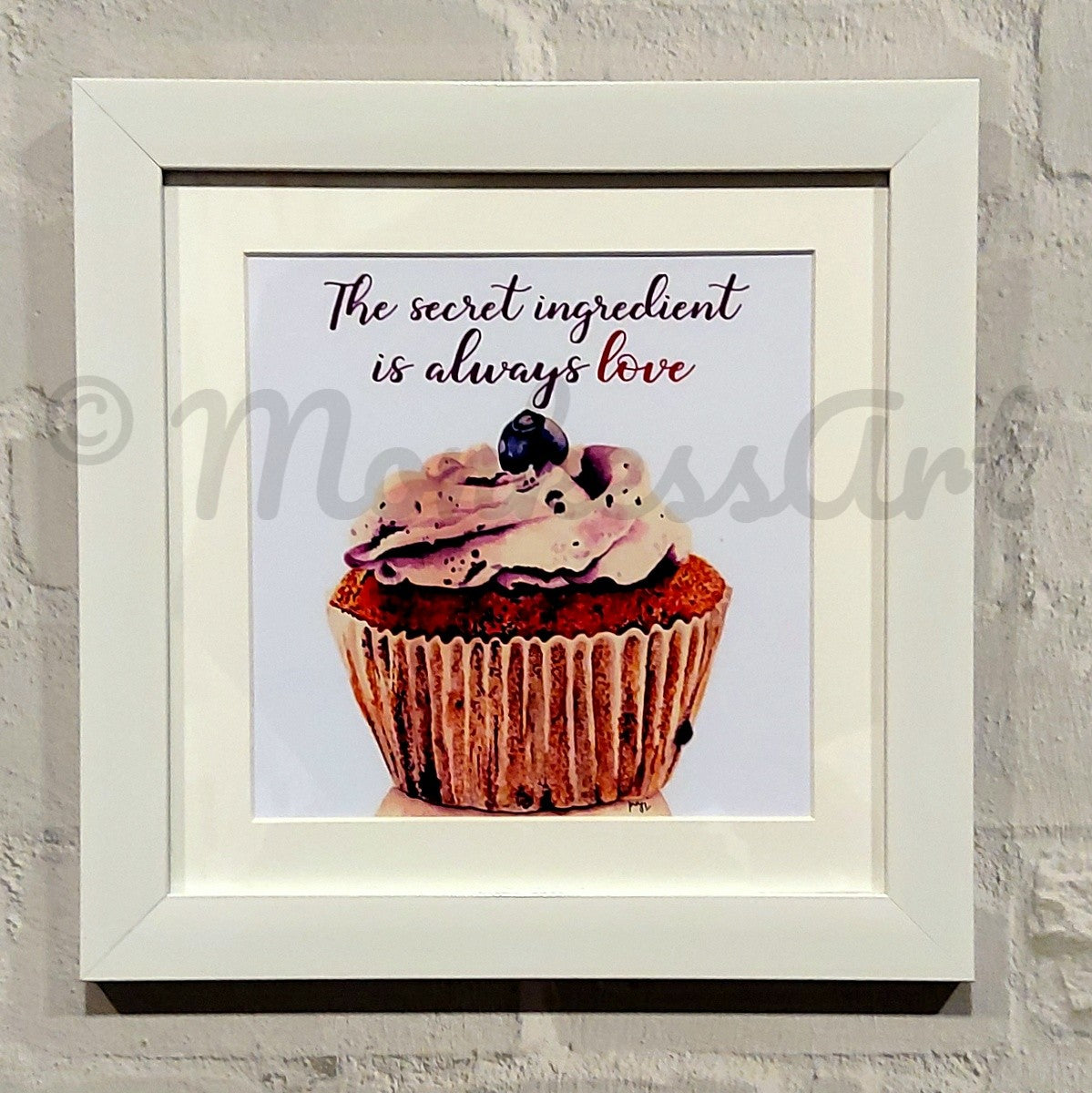 CUPCAKE LOVE FRAME