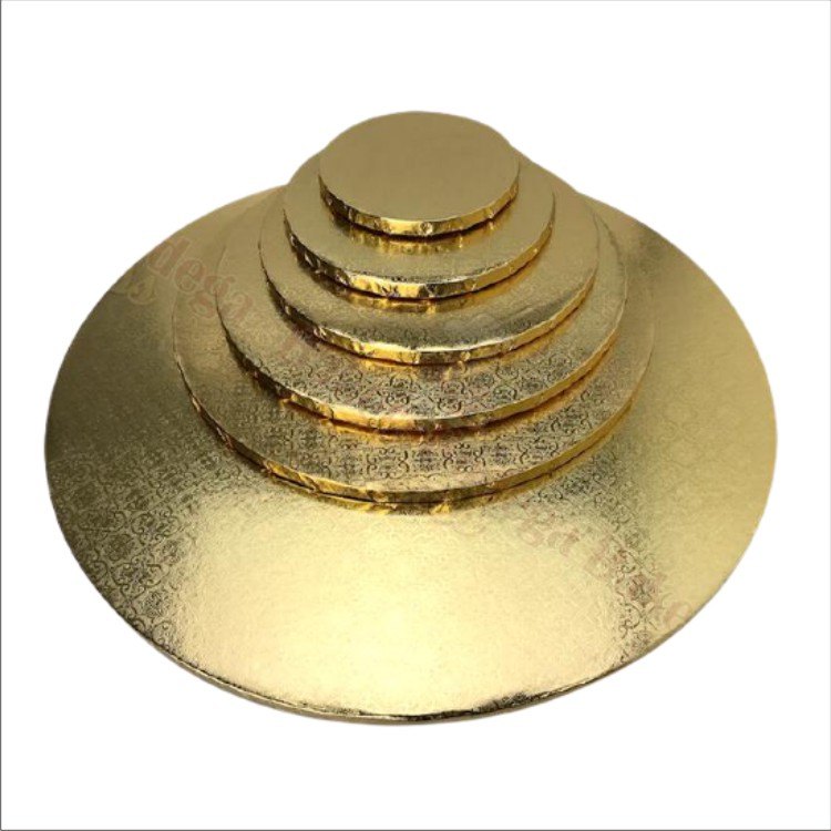 DRUM BOARD 8 INCH ROUND GOLD