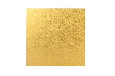 BOARD 6 INCH SQUARE GOLD SMOOTH EDGE