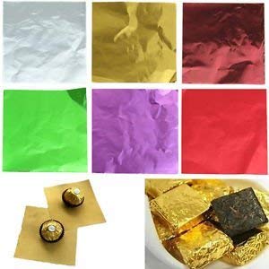 Foil for Chocolate - Pack of ten sheets