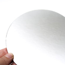 BOARD 8 INCH ROUND SILVER  PACK OF 10