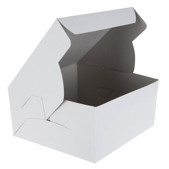 CAKE BOX 5 INCHES WHITE- PACK OF 10